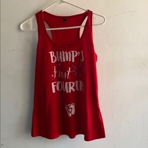 4th of July tank top